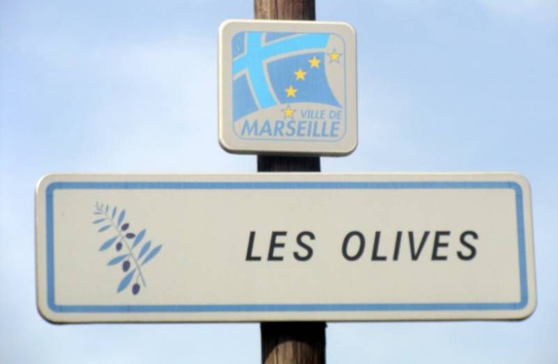 Un des quartiers du 13ème arrondissement de marseille : Les Olives