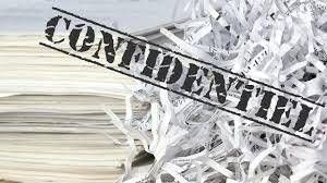 Destruction des archives ou documents en confidentiel