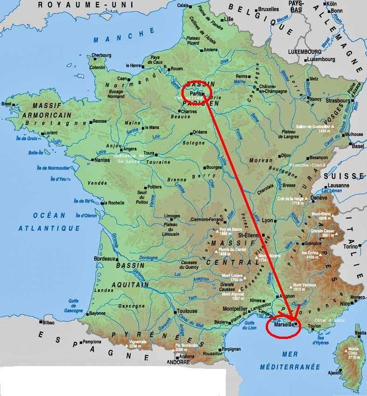 déménagement groupage marseille paris